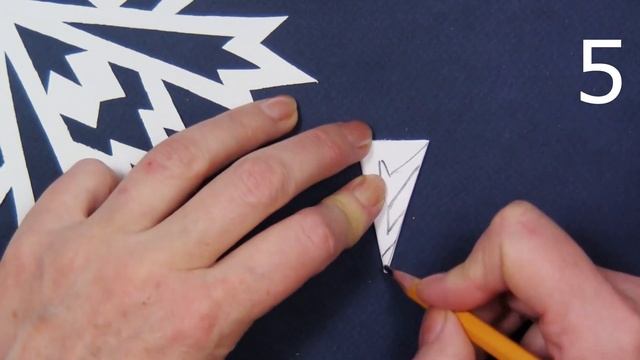 10 снежинок из бумаги легко - Маленькая снежинка DIY - Простые поделки. смотреть онлайн