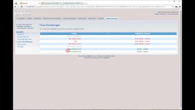 phpBB-Tutorial: die Erweiterung Calendar смотреть онлайн