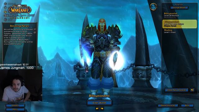 WOTLK (classic) Frost DK PVP grinding Honor смотреть онлайн