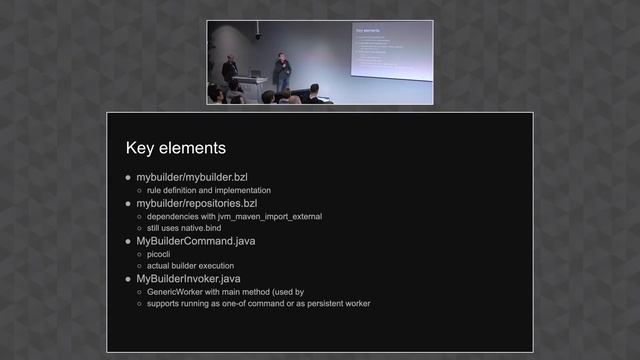 BazelCon 2019 Day 1: Lightning Talk – Creating Java based Source Code Generators for Bazel смотреть онлайн