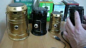 Обзор кемпинговых складных фонарей на солнечной батарее