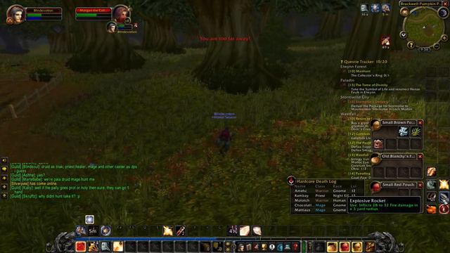 Wow Classic HC - level 8 Warrior dies because of me смотреть онлайн