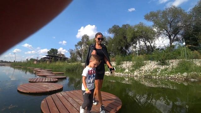 Выходной с Данилом | ВЕЙКБОРД | Данил Чуть Не Упал в Воду! смотреть онлайн