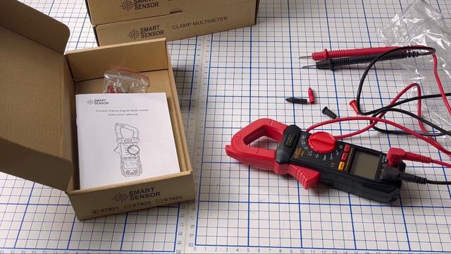 CLAMP MULTIMETER ST821 SMART SENSOR смотреть онлайн