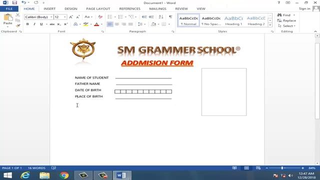 How to Make Your Own Letterhead in MS Word | Make your Desired Letterhead | Learning with Sadaf смотреть онлайн