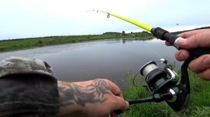 ЛОВЛЯ ЩУКИ НА ПОПЛАВОК С БЕРЕГА,рыбалка на живца,2 вида оснастки.