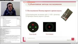 Алгоритм подбора-3.Субъективные методы исследования.