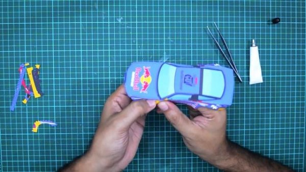 Paper Craft | How to make Nissan 180SX with paper Model | DIY Nissan 180SX | DIY Paper car Models