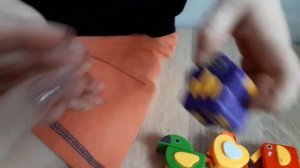 Развивающая игра. Учим фигуры и животных. Музыкальная машинка Автошка Joy Toy