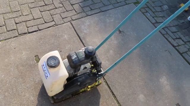 Ammann APF 1033 trilplaat Honda GX 100 motor смотреть онлайн