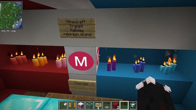 Minecraft Transit Railway 1 18 2 Singleplayer Town Hall For my subscriber смотреть онлайн
