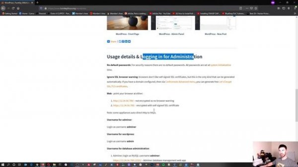 How to install TurnKey Linux WordPress VM in VirtualBox with (InfoSec Pat) - Video 2020