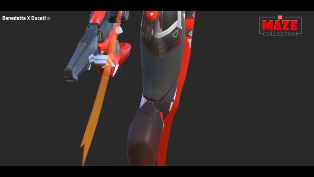 Benedetta Ducati Skin - Panigale V4S Rider Mobile Legends Sculpture Reference смотреть онлайн