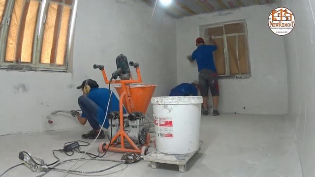 HYVTS SPA 95 Very fast wall putty Супер быстрая шпаклевка стен смотреть онлайн