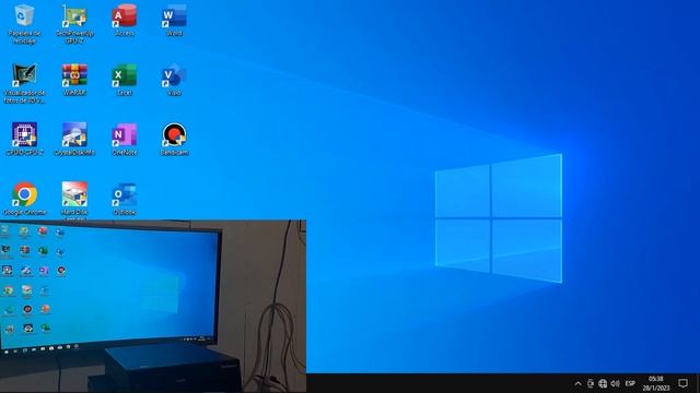 PC Lenovo Thinkcentre m58p (Core 2 Duo E8400, 4GB RAM DISCO DURO 250 GB WIN1O 64 BITS смотреть онлайн