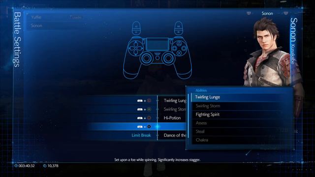 1st use Battle Settings menu to customize shortcuts, | Final Fantasy VII Remake Intergrade: смотреть онлайн
