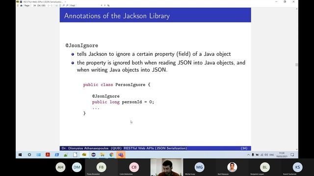 27 RESTful Web APIs JSON Serialization смотреть онлайн