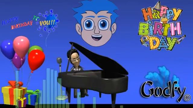Cumpleaños Feliz Versión Godfy En Español Para Niños