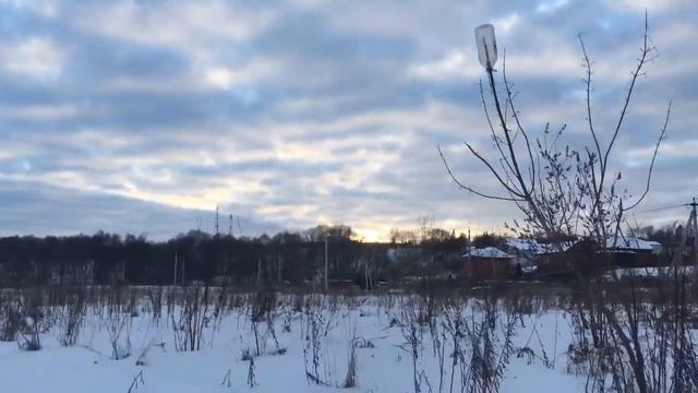 Прогулка у реки зимой. Морозные красоты. смотреть онлайн