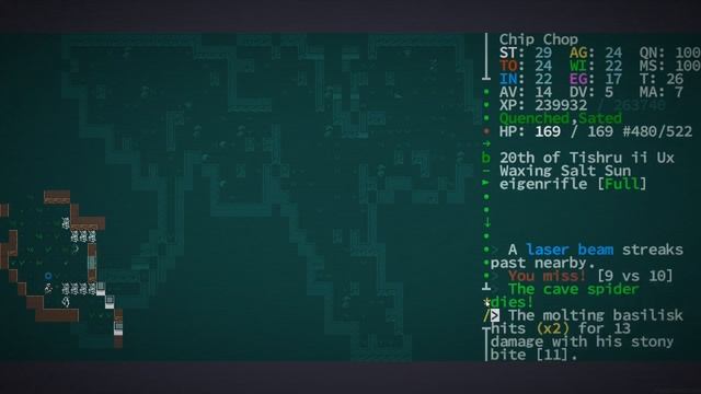 We Get More Cybernetics and a Follower - [Chip Chop] Caves of Qud - Episode 24 смотреть онлайн
