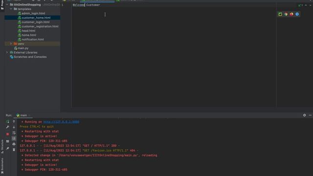 Registration and Login Python Flask, PyMysql смотреть онлайн