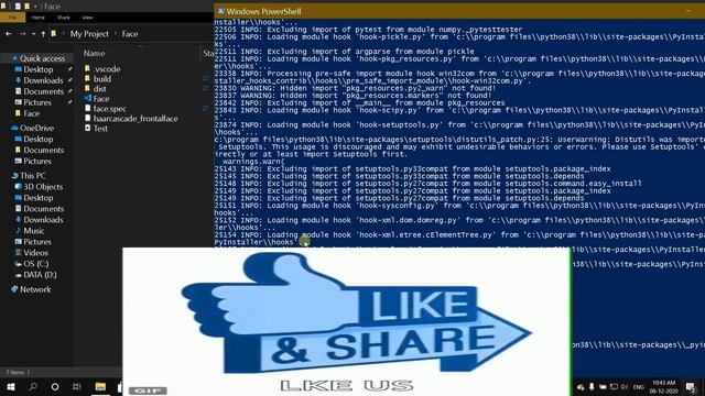 PY to EXE Using One Command!!! смотреть онлайн