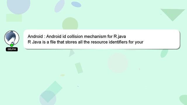 Android : Android id collision mechanism for R.java смотреть онлайн