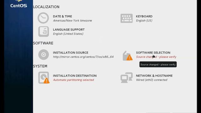 Install CentOS 7 Minimal смотреть онлайн