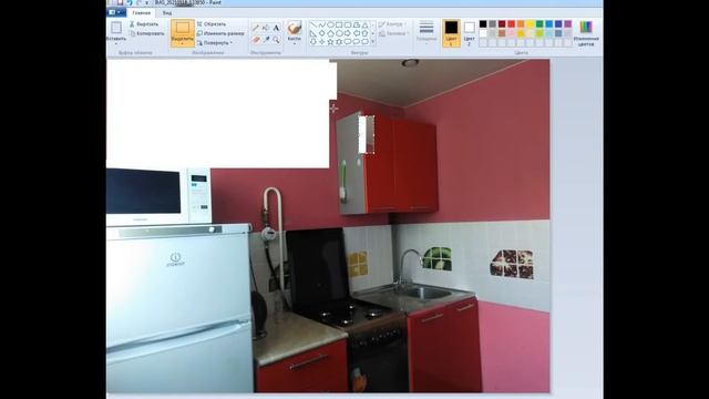 ПОКРАСИЛА ОБЫЧНЫЕ ОБОИ!? DIY / РЕМОНТ КУХНИ смотреть онлайн