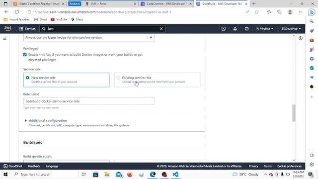 AWS CodeBuild | AWS ECR | Build & Push Go language Docker Image to ECR | Code Commit | S3CloudHub смотреть онлайн