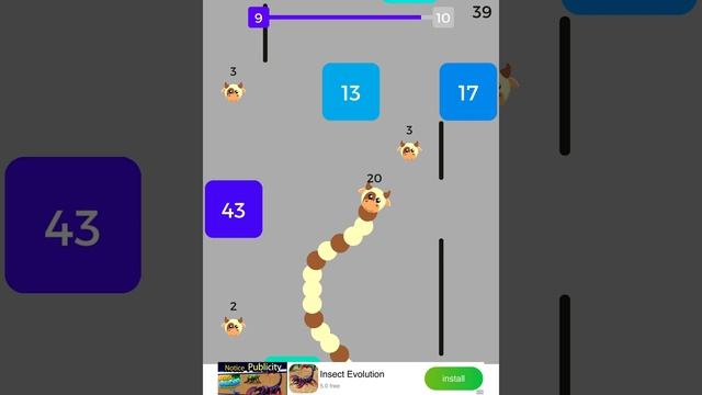 Snake VS Block Игра смотреть онлайн