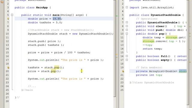 Week 04 Java interface Part 2 смотреть онлайн
