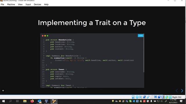 Generic Types, Traits, and Lifetimes: #2: Traits: Defining Shared Behavior in Rust (Part 1) смотреть онлайн