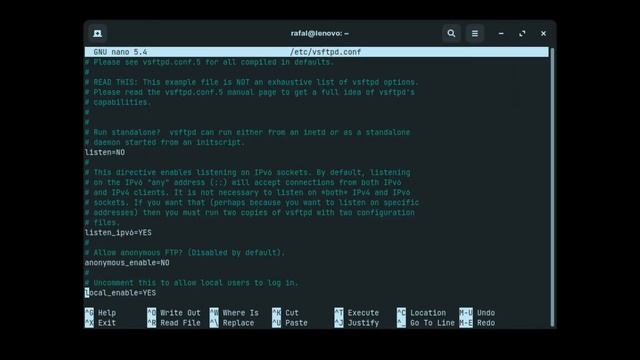 Instalacja serwera ftp vsftpd w systemie Debian 11 смотреть онлайн
