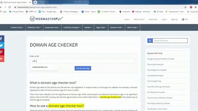 Free Domain Age Checker Tool :101+ SEO Tool смотреть онлайн