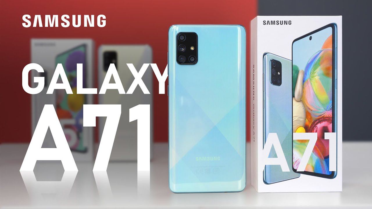 Распаковка Samsung Galaxy A71 / СРАВНЕНИЕ с Xiaomi Mi Note 10 и Galaxy A51 / ОБЗОР Галакси А71 смотреть онлайн