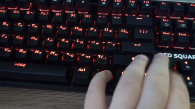 Моя новая клавиатура от Red Square Mechanica TKL RGB смотреть онлайн