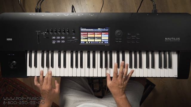 KORG Nautilus 61 демо смотреть онлайн
