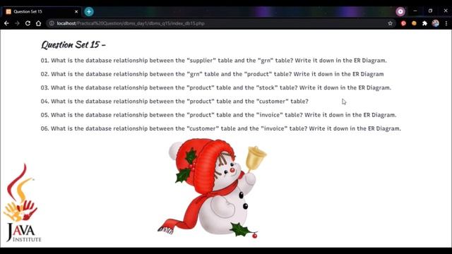 DBMS Question Session Task No 15 | 1st Year | Semester 01 | Java Institute | Zahara Rasheeda смотреть онлайн