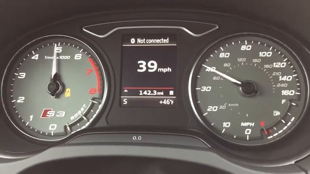 2015 Audi S3 (DSG) Spinning all 4 tires with Launch Control смотреть онлайн