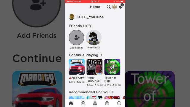 Сделал новый аккаунт в роблоксе (Roblox) смотреть онлайн