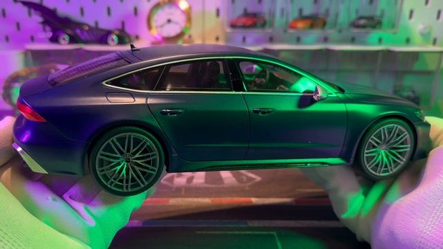 1:18 Audi RS7 C8 ABT Sportline Frosted Blue By GT Spirit [Unboxing]