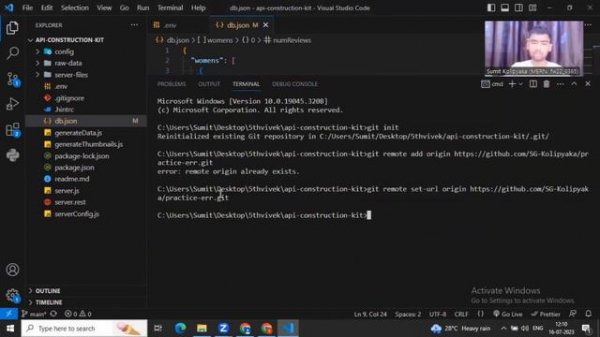 GitHub Error  Resolving the Remote Origin Already Exists Issue remote origin al