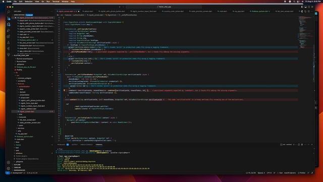 Flutter Phone Auth Backend Building | Firebase Authentication Tutorial Part 2 смотреть онлайн