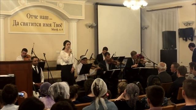 Ансамбль Евгения Никифоровича Пушкова в Московской церкви в Царицыно (Июнь 2017) смотреть онлайн