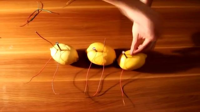 Получение электроэнергии из лимона смотреть онлайн