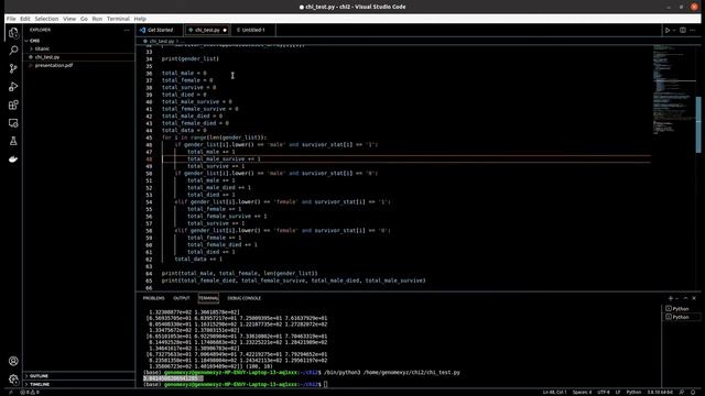Chi-squared test explained using real case: Titanic survivor смотреть онлайн