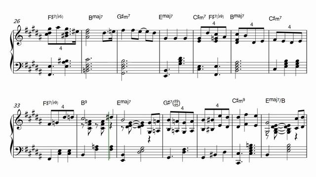 March - Iiro Rantala (Piano Sheet Music) смотреть онлайн