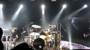 Roger and Rufus Taylor - Drum Solo (live in Moscow), 03.07.12