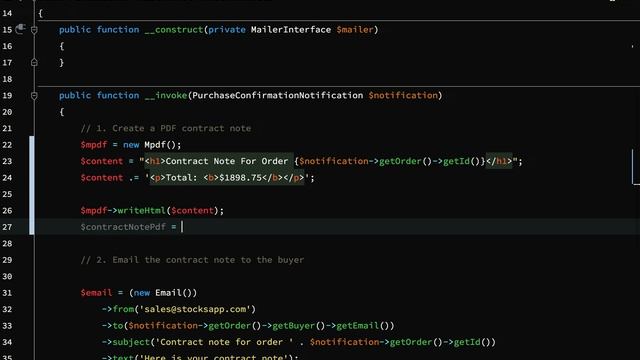 Symfony 6 Message Queue Tutorial Part 5 - Creating a PDF file in PHP смотреть онлайн